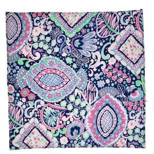 Handmade Gascoigne Pocket Square Floral Paisley Cotton Men's
